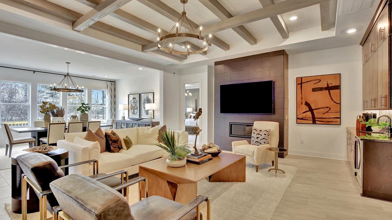 Riley Model Home| Great Room