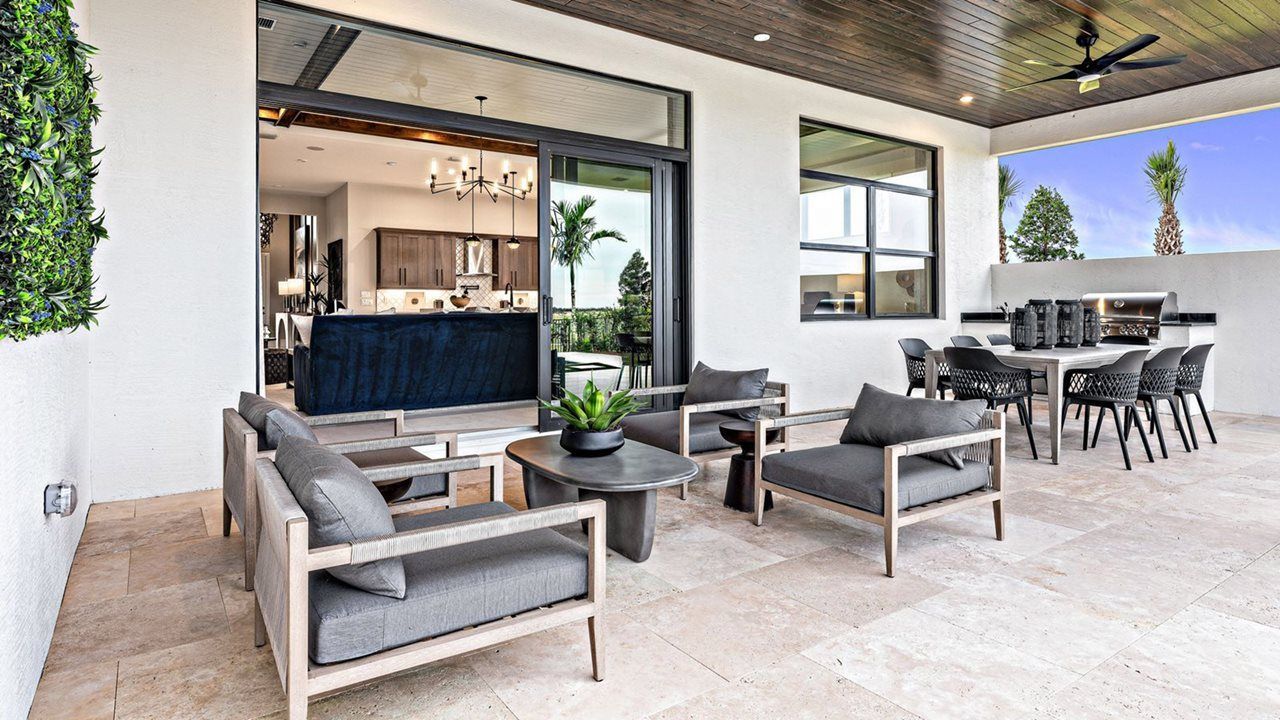 Sophia Model Home | Lanai