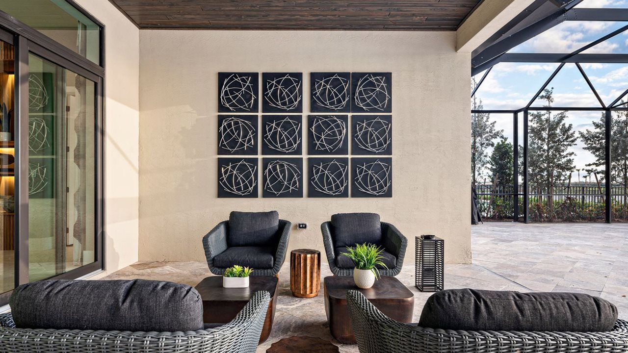 Waverly Model Home | Lanai