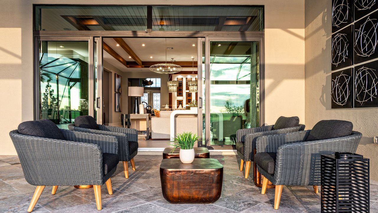 Waverly Model Home | Lanai
