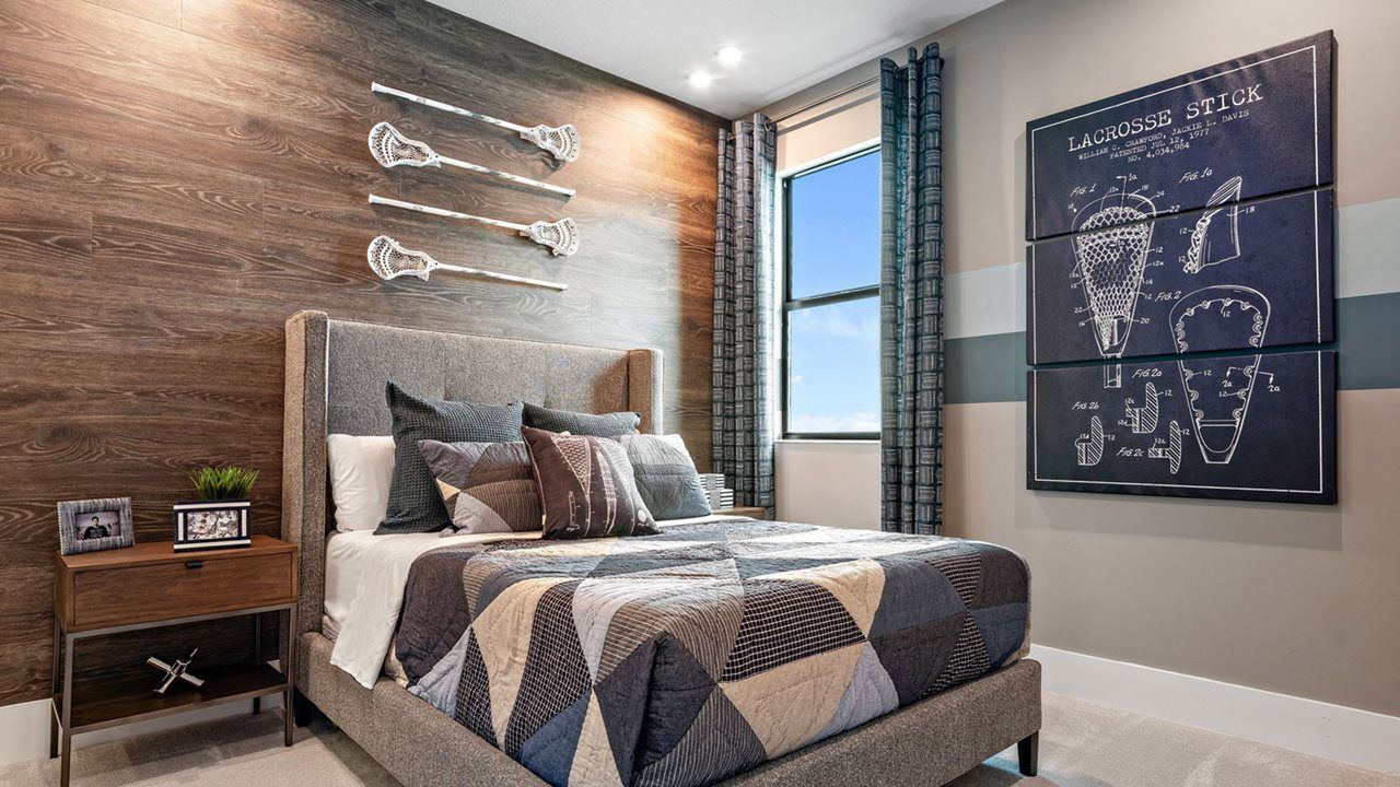 Waverly Model Home | Secondary Bedroom