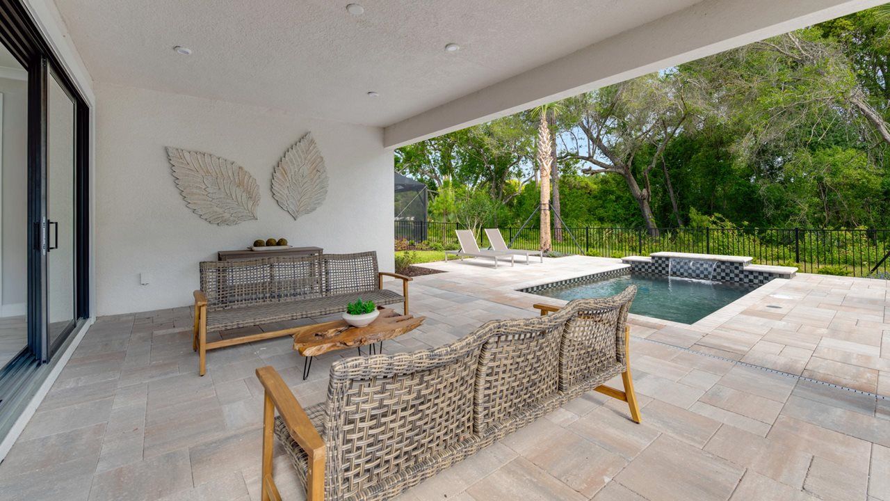 Morgan Model Home | Lanai