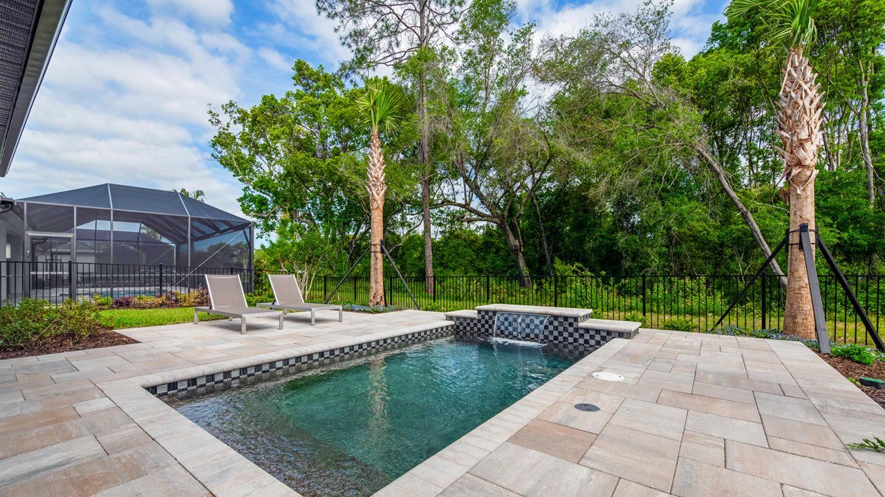 Morgan Model Home | Pool