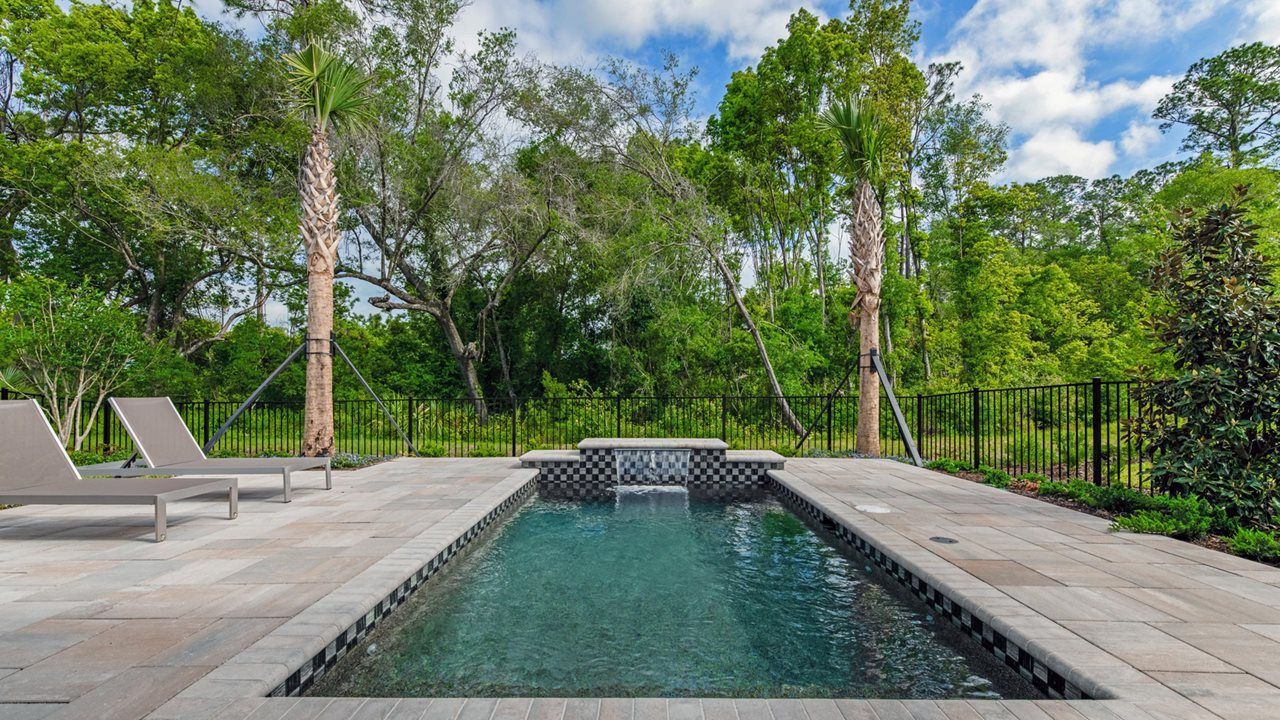 Morgan Model Home | Pool