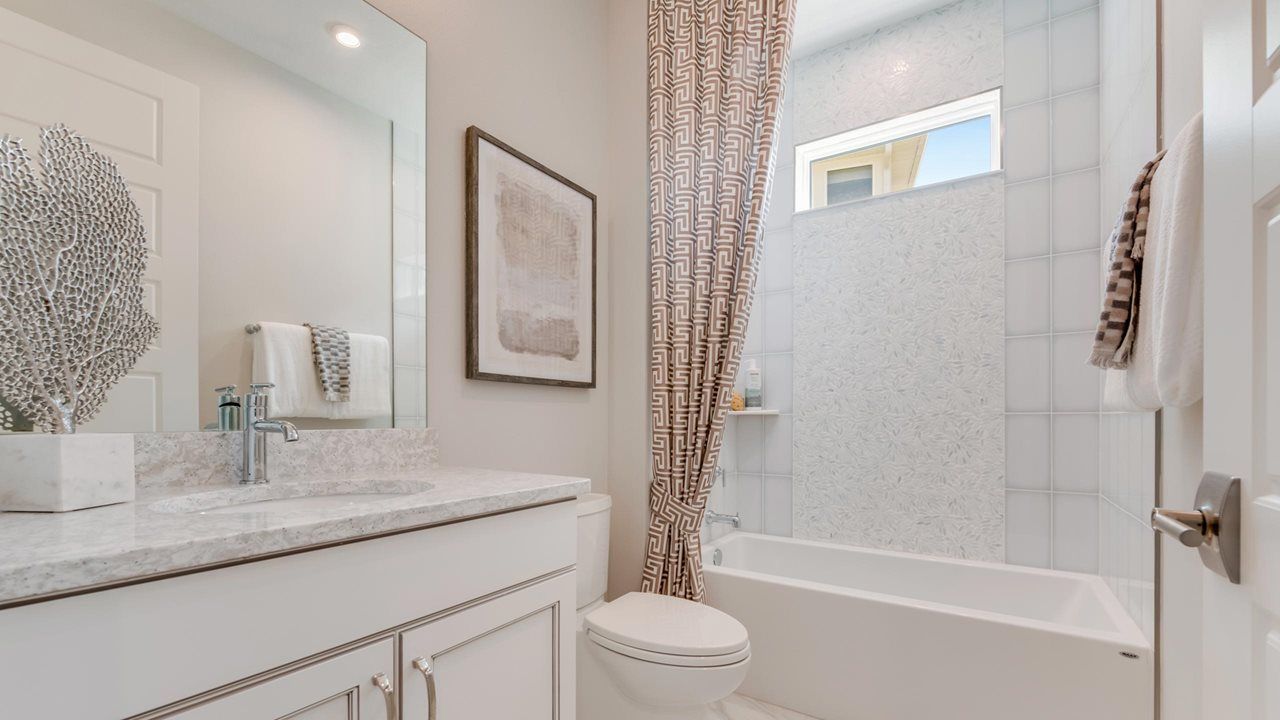 Morgan Model Home | Secondary Bath