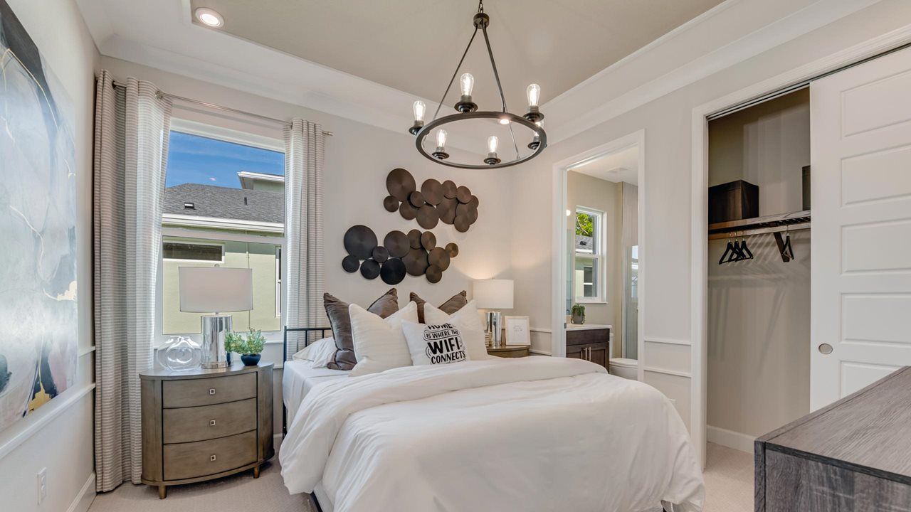 Morgan Model Home | Secondary Bedroom