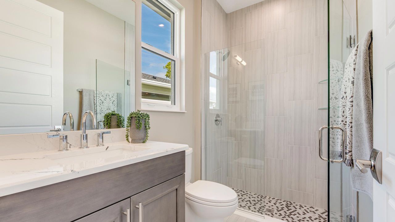 Morgan Model Home | Secondary Bath
