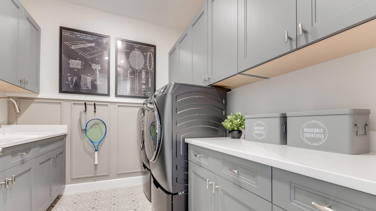 Morgan Model Home | Laundry