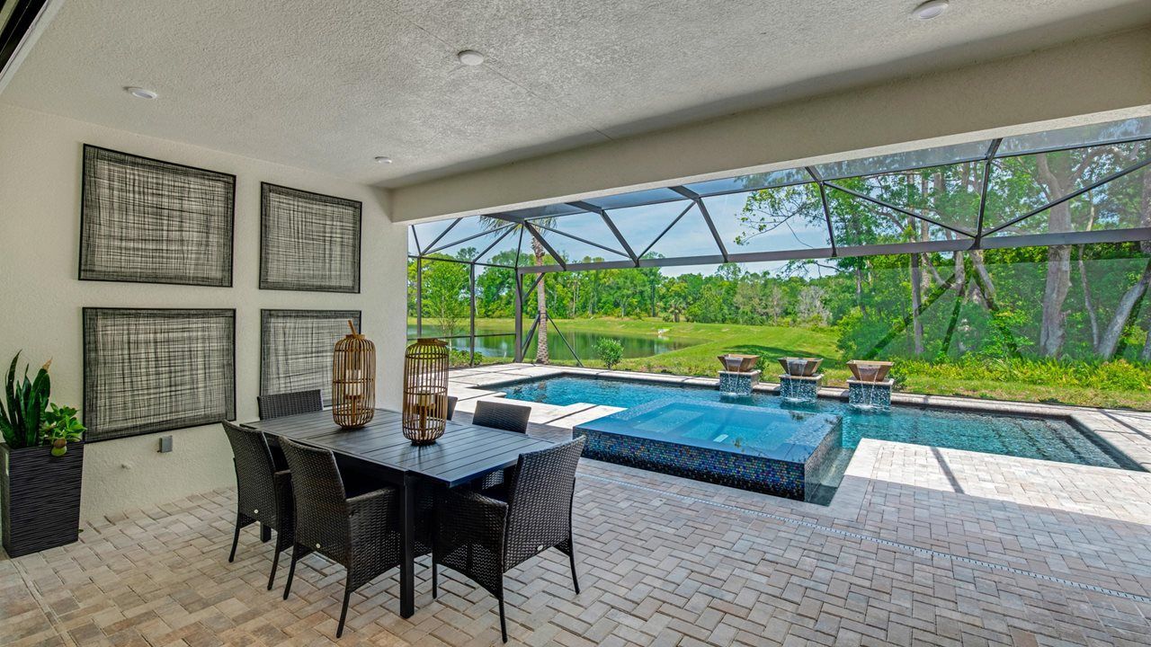Rachel Model Home | Lanai