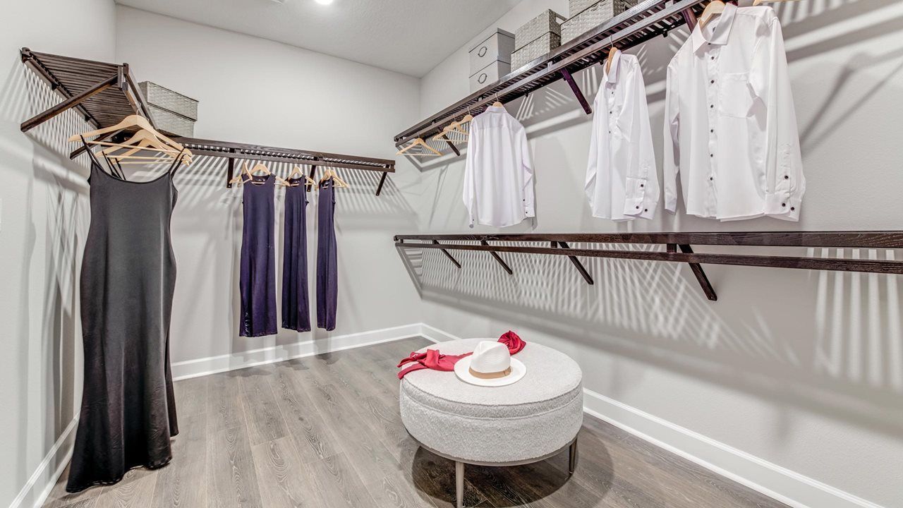 Rachel Model Home | Owner's Walk-In Closet