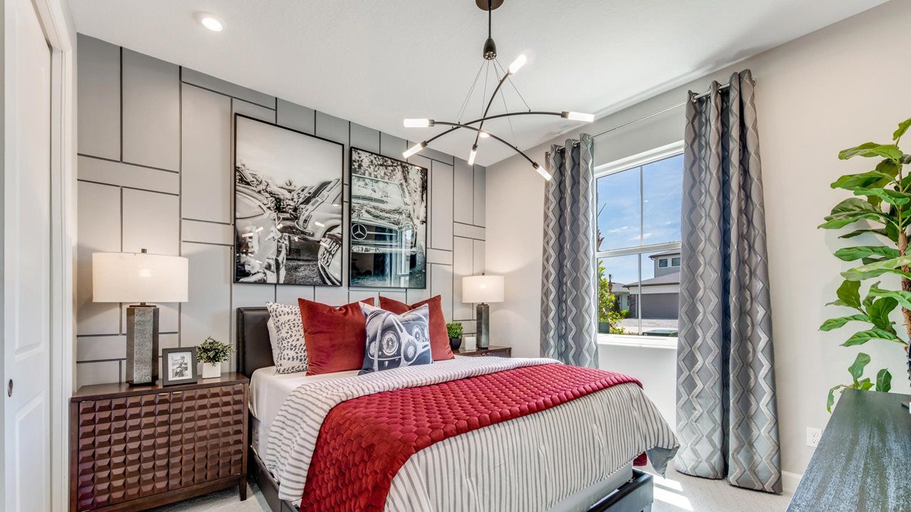 Rachel Model Home | Secondary Bedroom