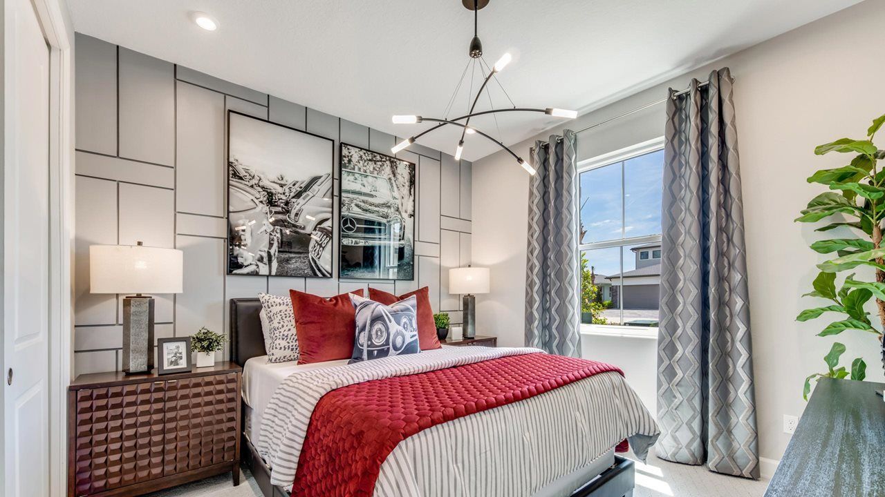 Rachel Model Home | Secondary Bedroom