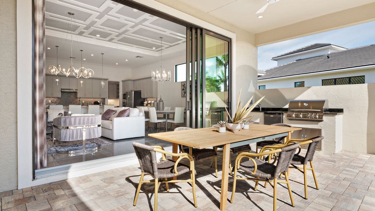 Julia Model | Lanai with Summer Kitchen