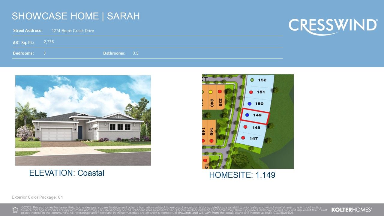 1274 Brush Creek Drive (Sarah)