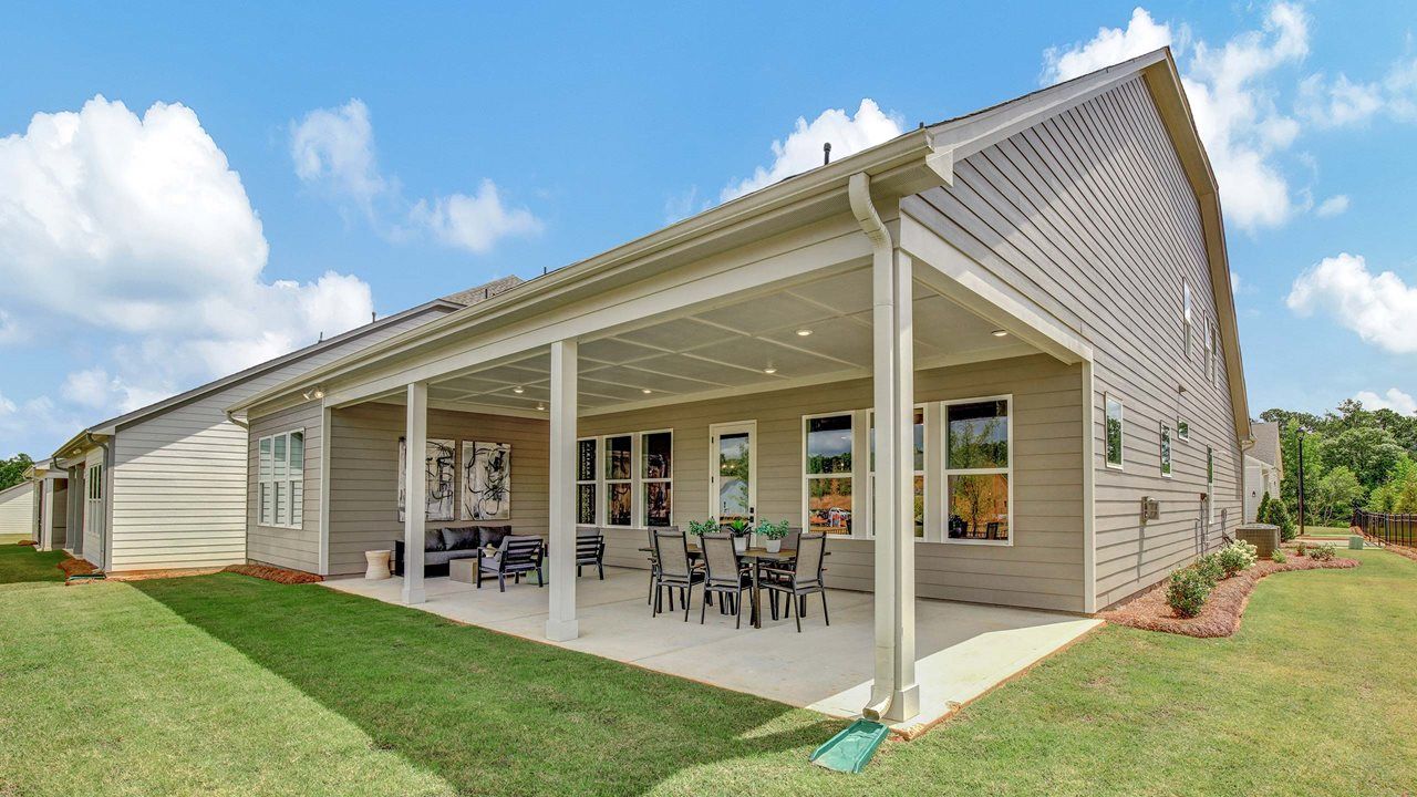 Paige Model Home | Rear Exterior