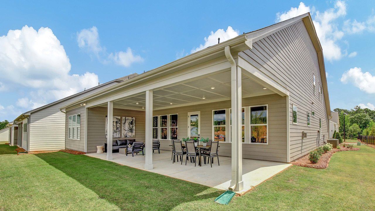 Paige Model Home | Rear Exterior