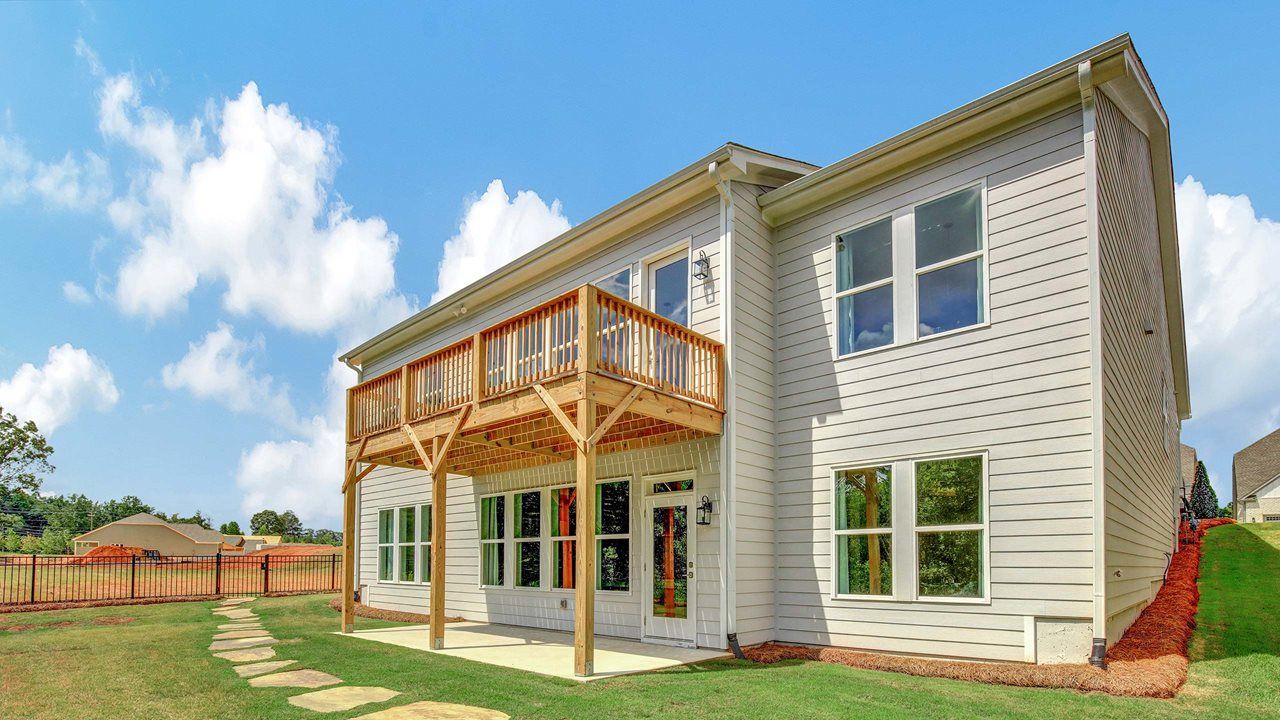 Riley Model Home | Rear Exterior
