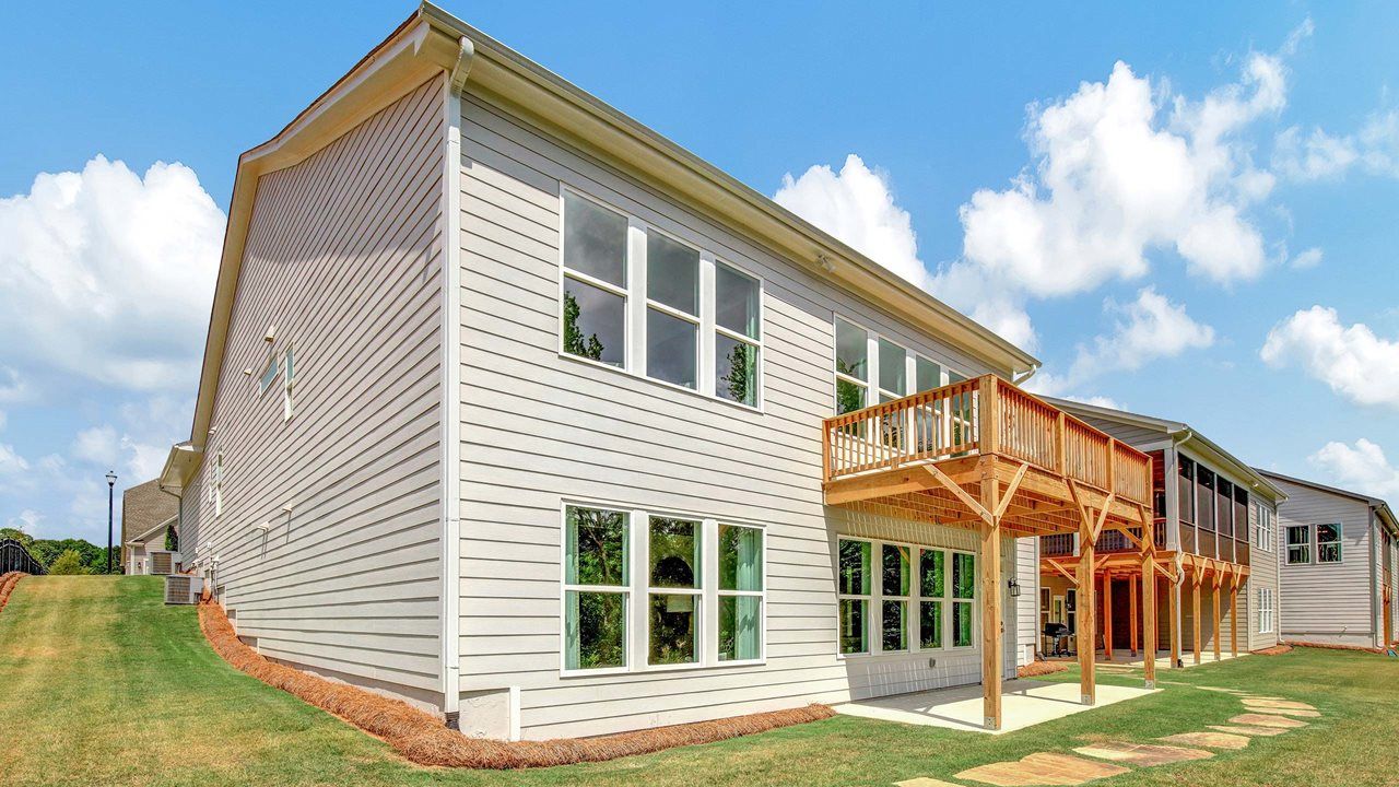 Riley Model Home | Rear Exterior
