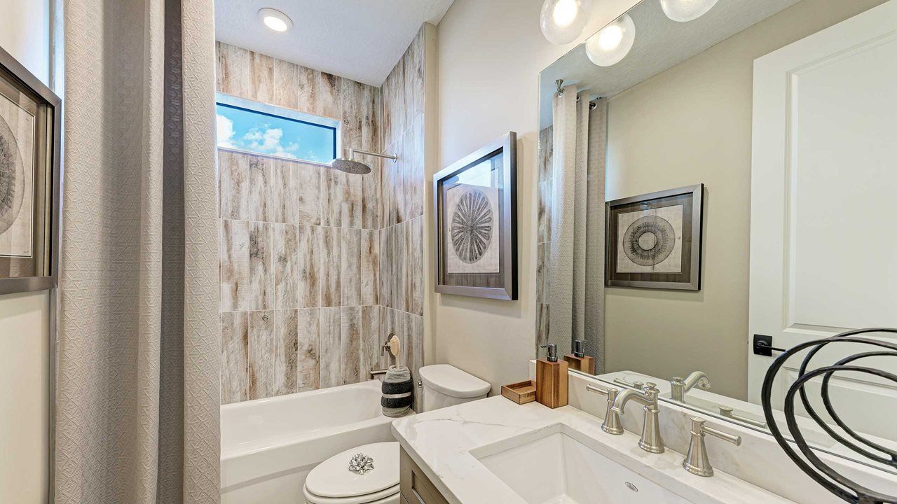 Bahia Model Home | Secondary Bathroom