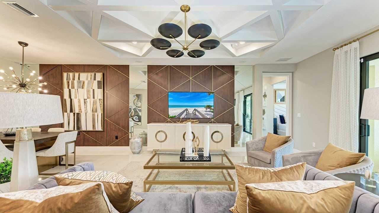 Dania Model Home | Great Room