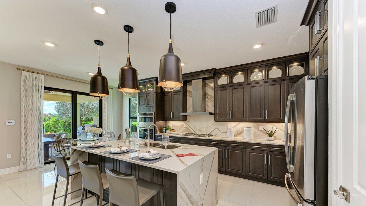 Dania Model Home | Island Kitchen