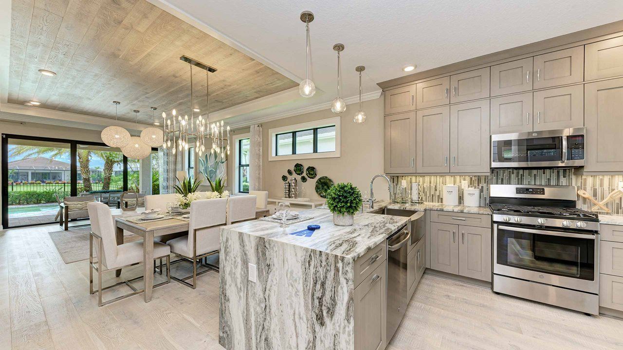 Lido Model Home | Island Kitchen