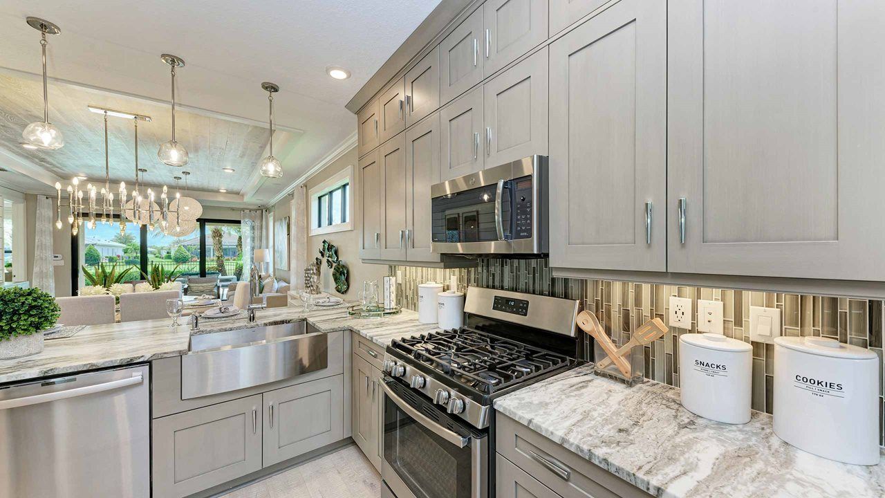 Lido Model Home | Island Kitchen