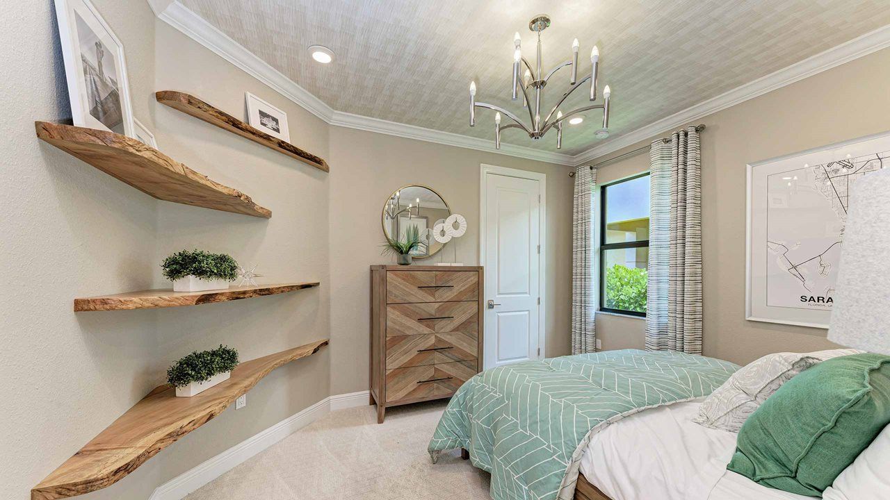 Lido Model Home | Secondary Bedroom