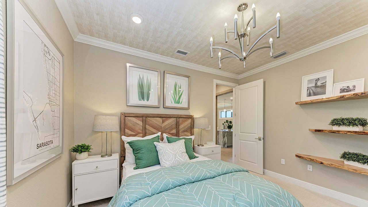 Lido Model Home | Secondary Bedroom