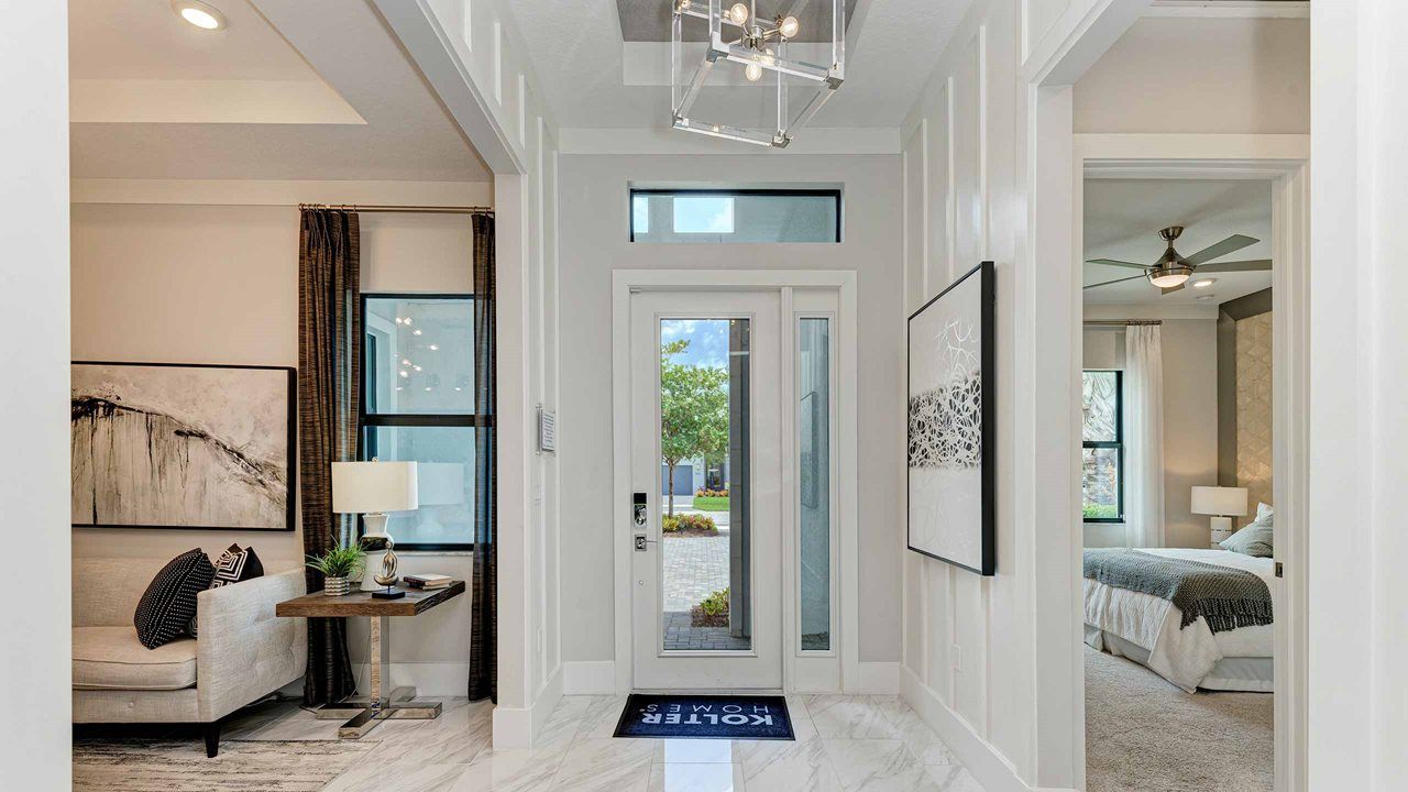 Palm Beach Model Home | Foyer