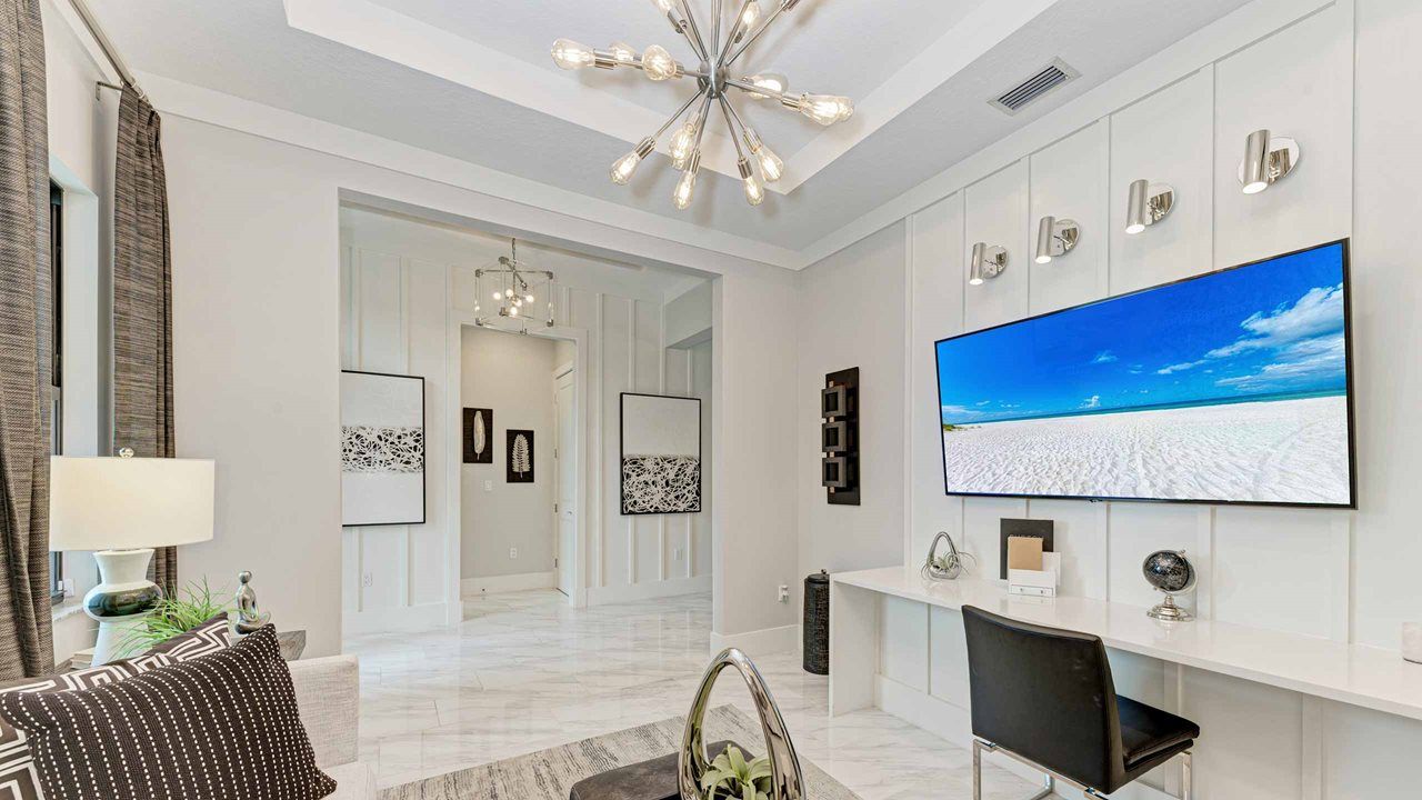 Palm Beach Model Home | Den