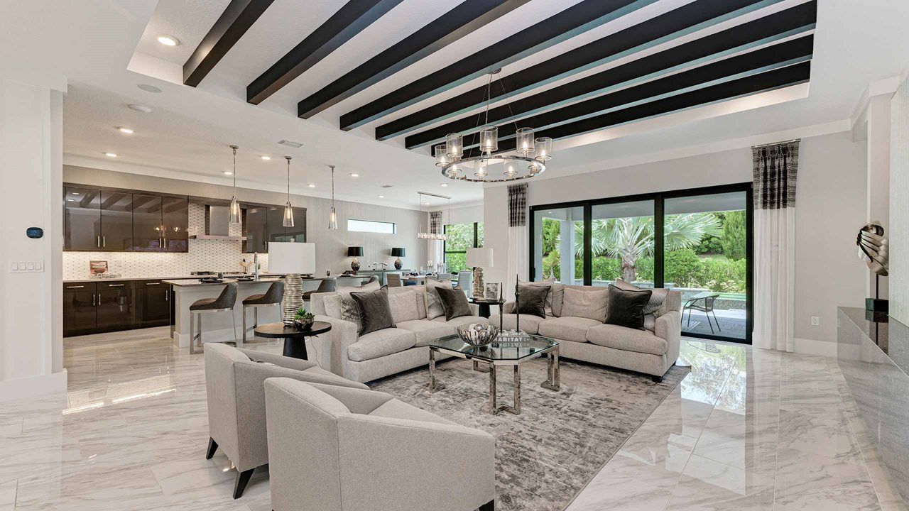 Palm Beach Model Home | Great Room