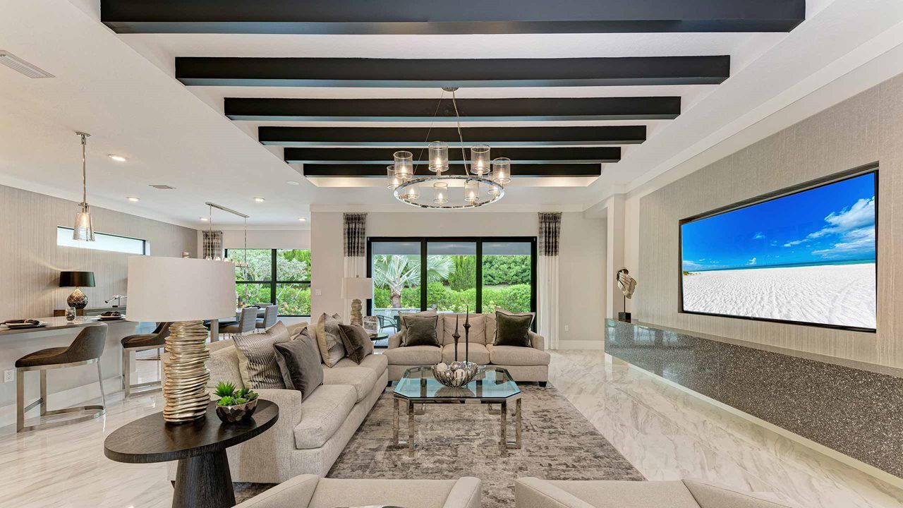 Palm Beach Model Home | Great Room
