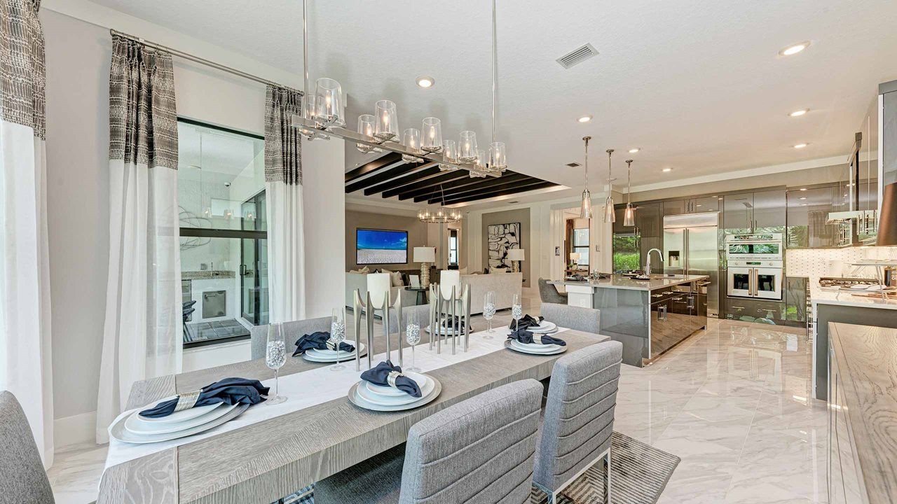Palm Beach Model Home | Dining Area