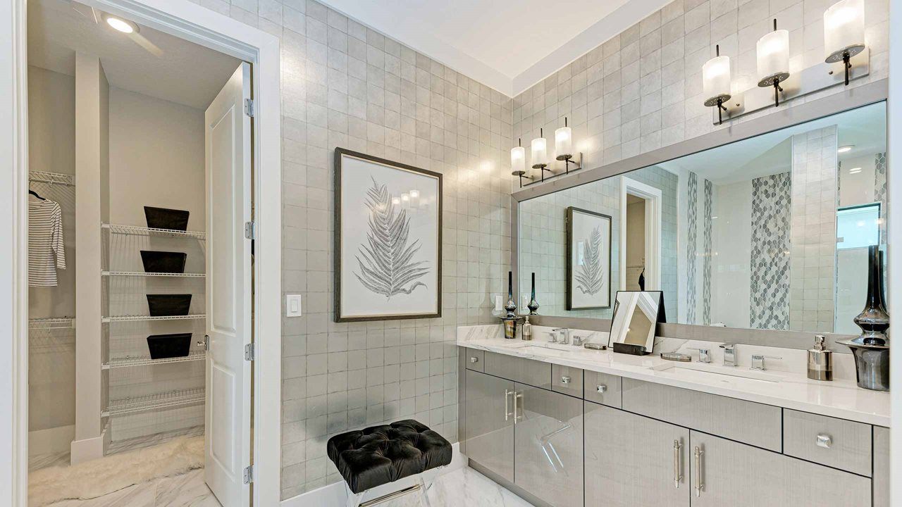 Palm Beach Model Home | Owner's Bath