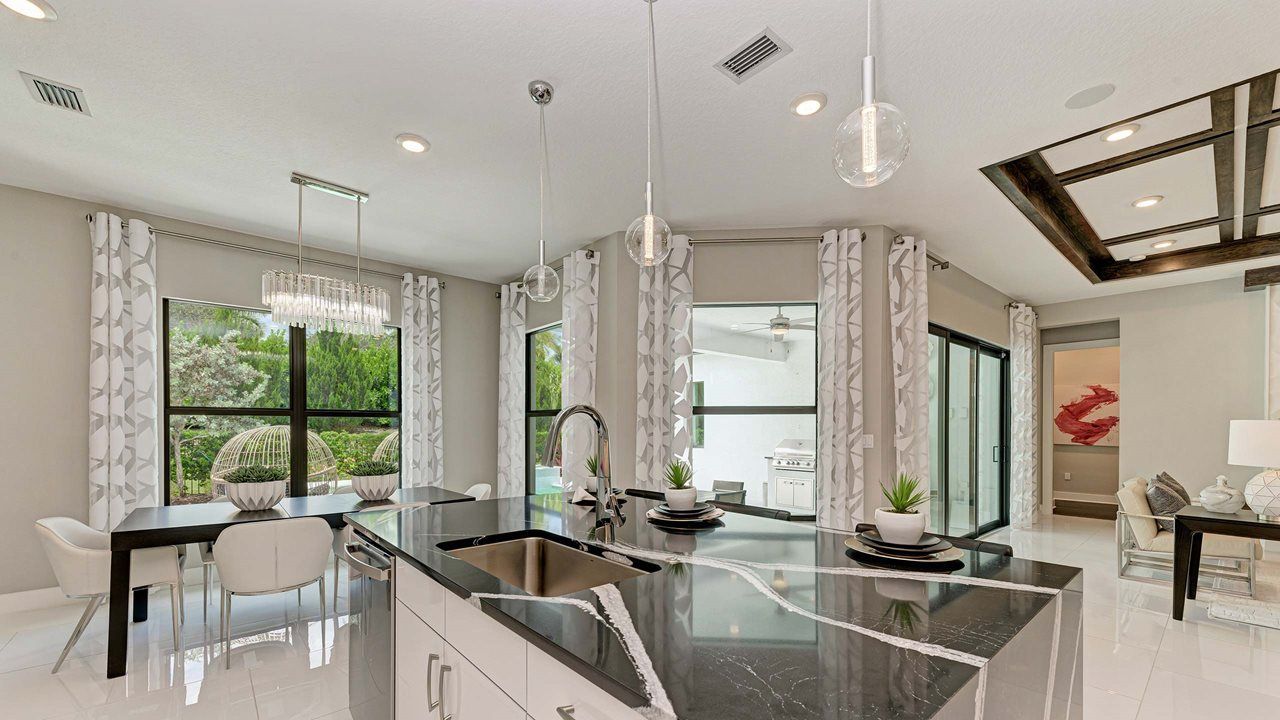 Rosemary Model Home | Island Kitchen