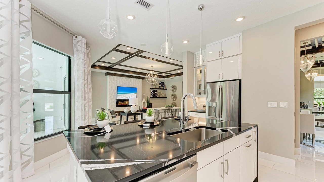 Rosemary Model Home | Island Kitchen