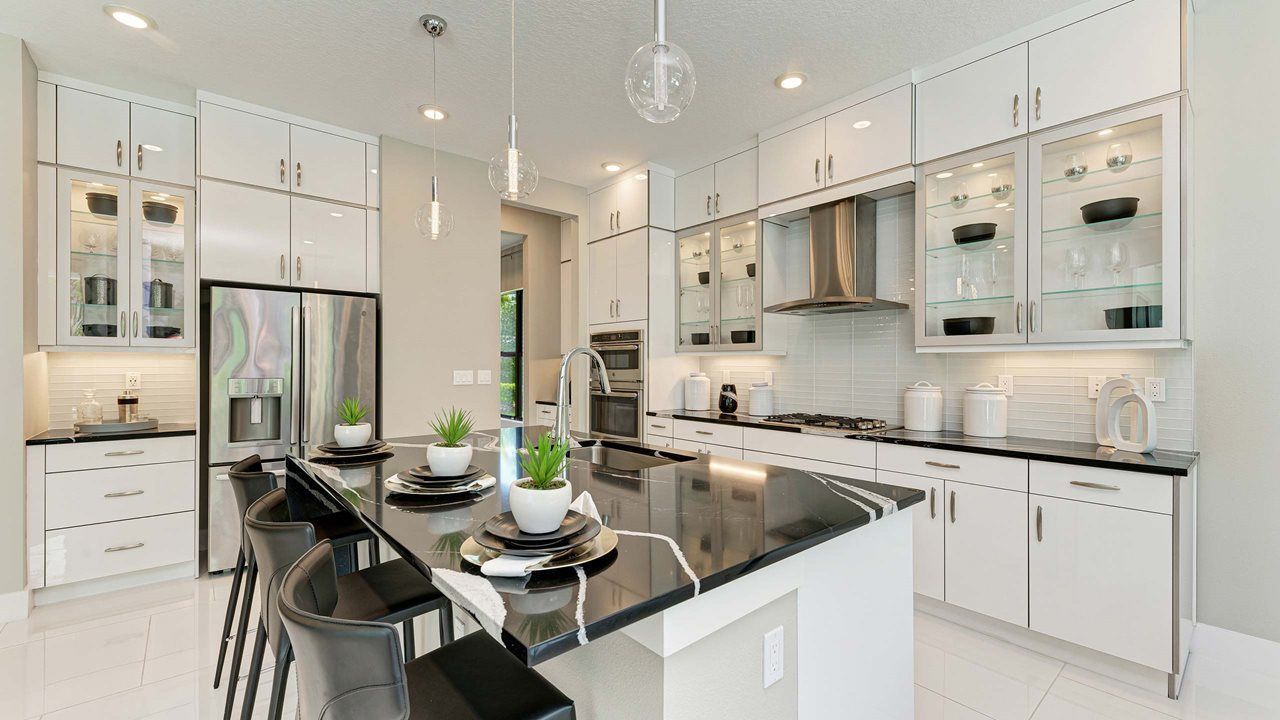 Rosemary Model Home - Island Kitchen