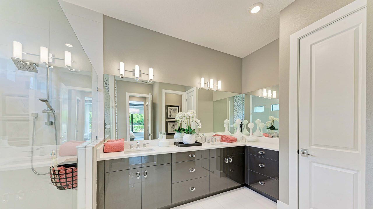 Rosemary Model Home | Owner's Bath