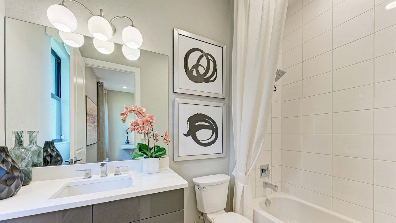 Rosemary Model Home | Secondary Bath