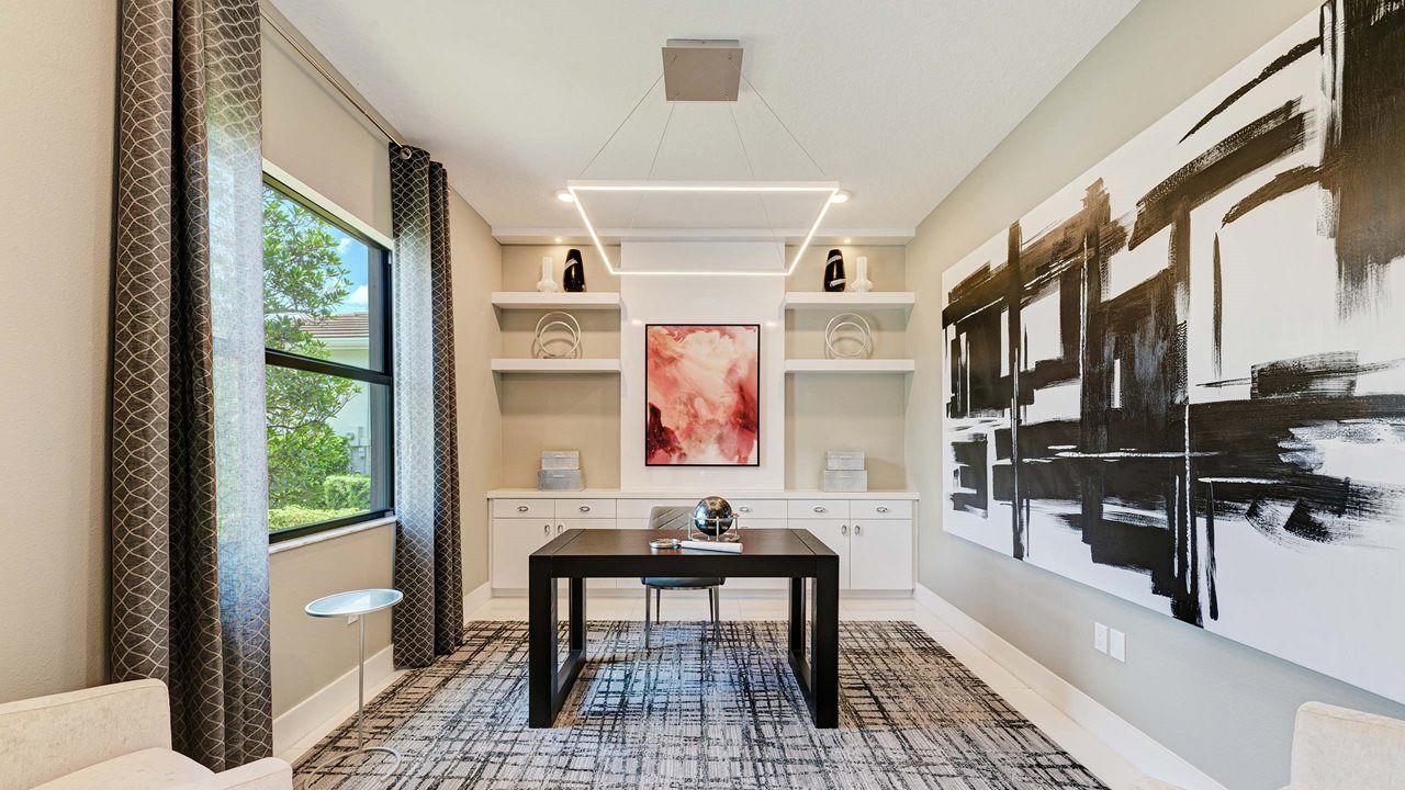 Rosemary Model Home | Den
