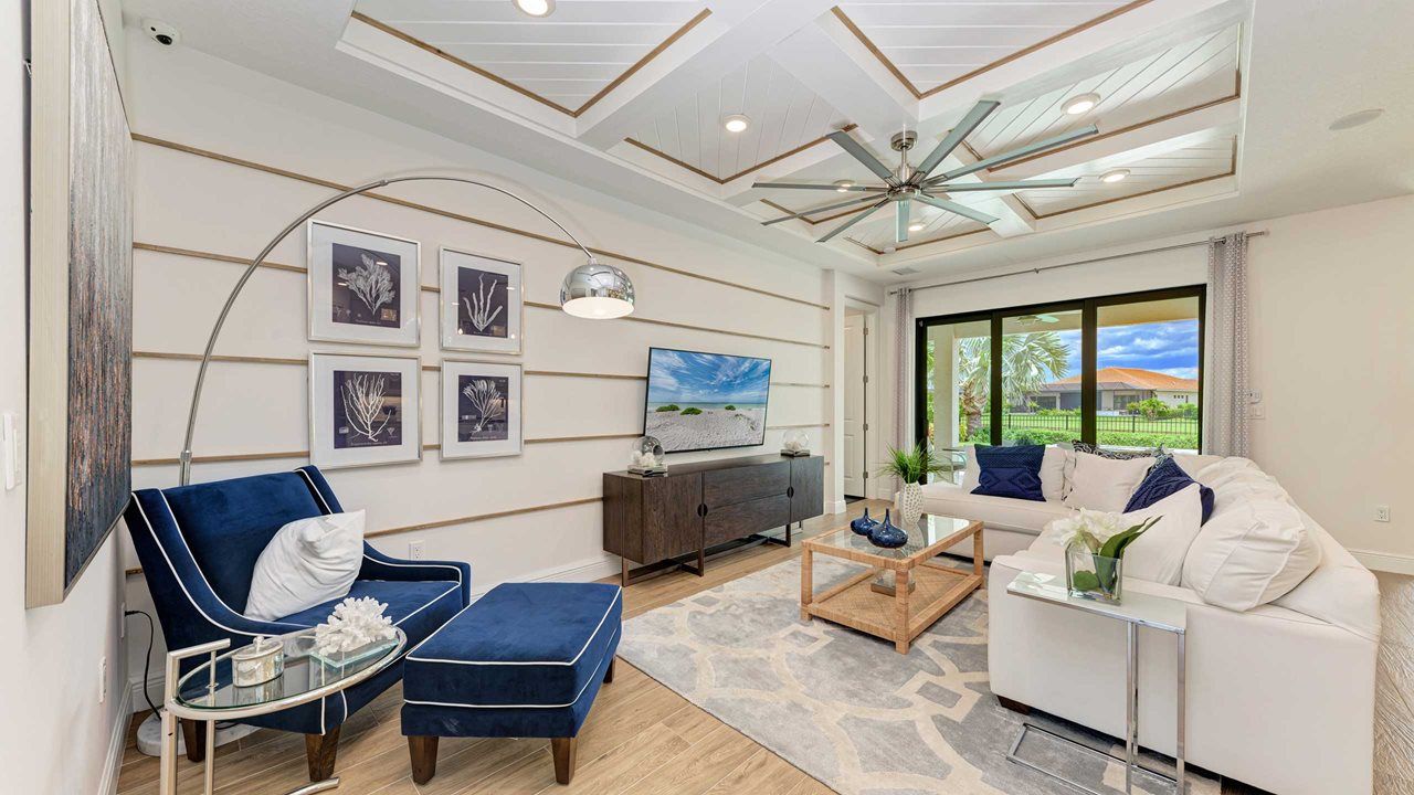 Great Room - Model shown is without Bonus Room