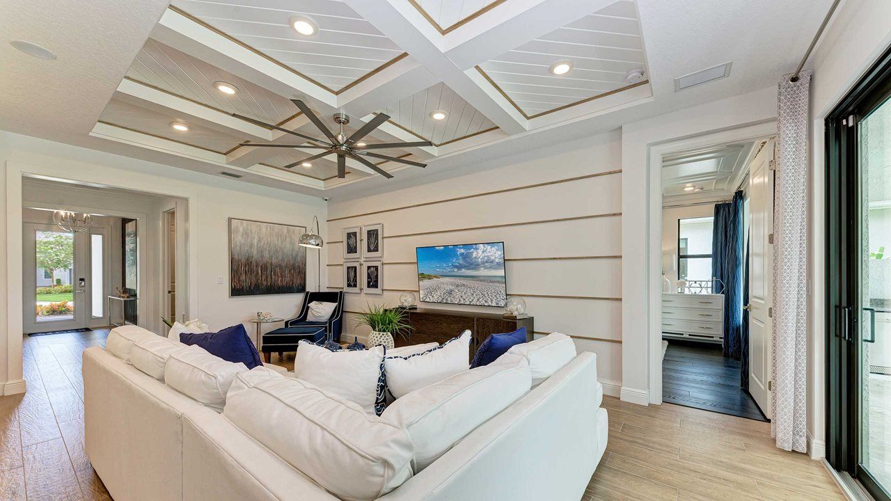 Great Room - Model shown is without Bonus Room