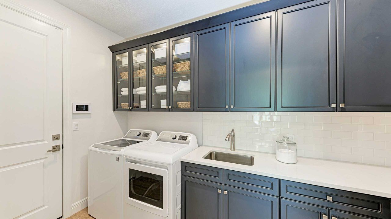 Laundry - Model shown is without Bonus Room