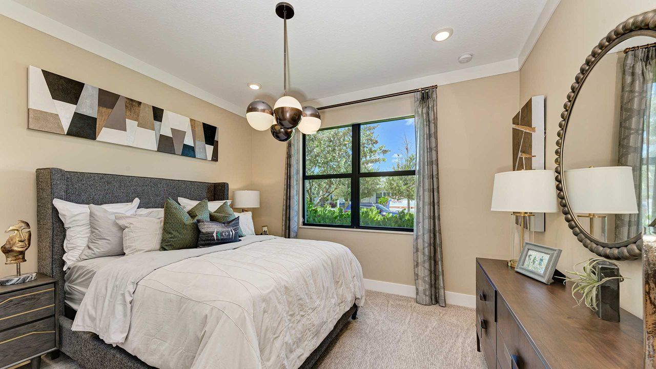 Secondary Bedroom - Model shown is with Bonus Room