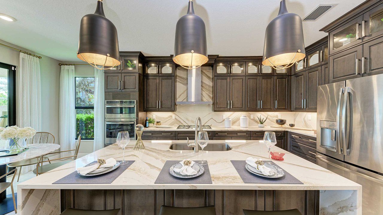 Kitchen - Model shown is without Bonus Room