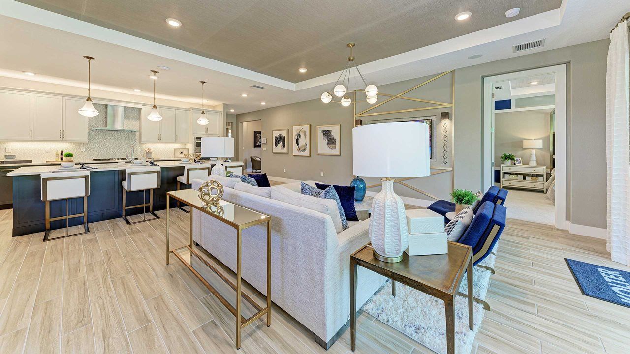 Great Room - Model shown is without Bonus Room