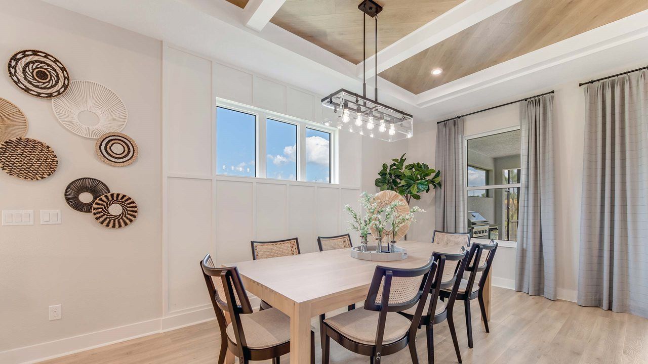 Jade Model Home | Dining Room - Model shown is from sister community