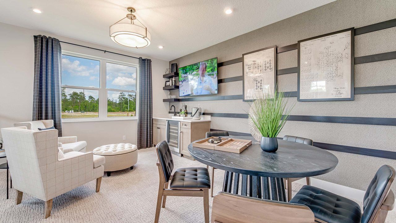 Jade Model Home | 2nd Floor Bonus Room - Model shown is from sister community