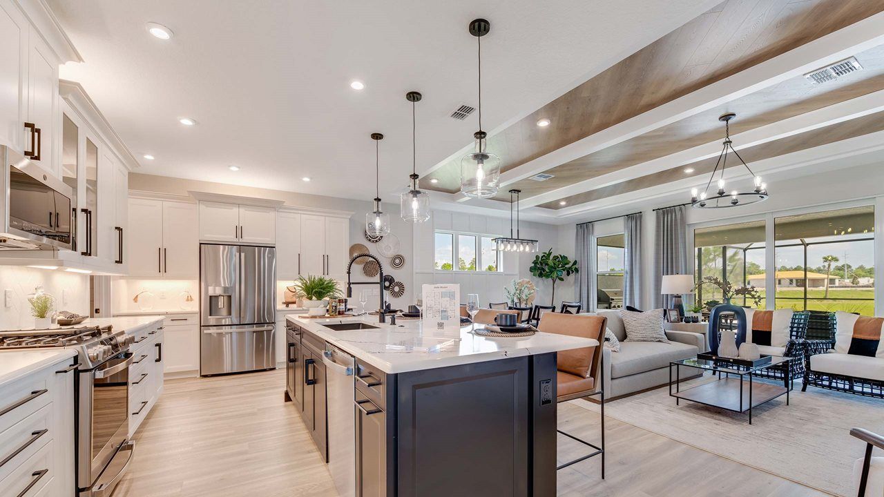 Jade Model Home | Kitchen - Model shown is from sister community